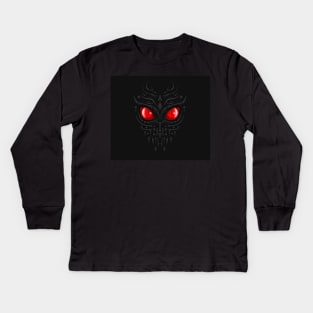 Night owl Kids Long Sleeve T-Shirt